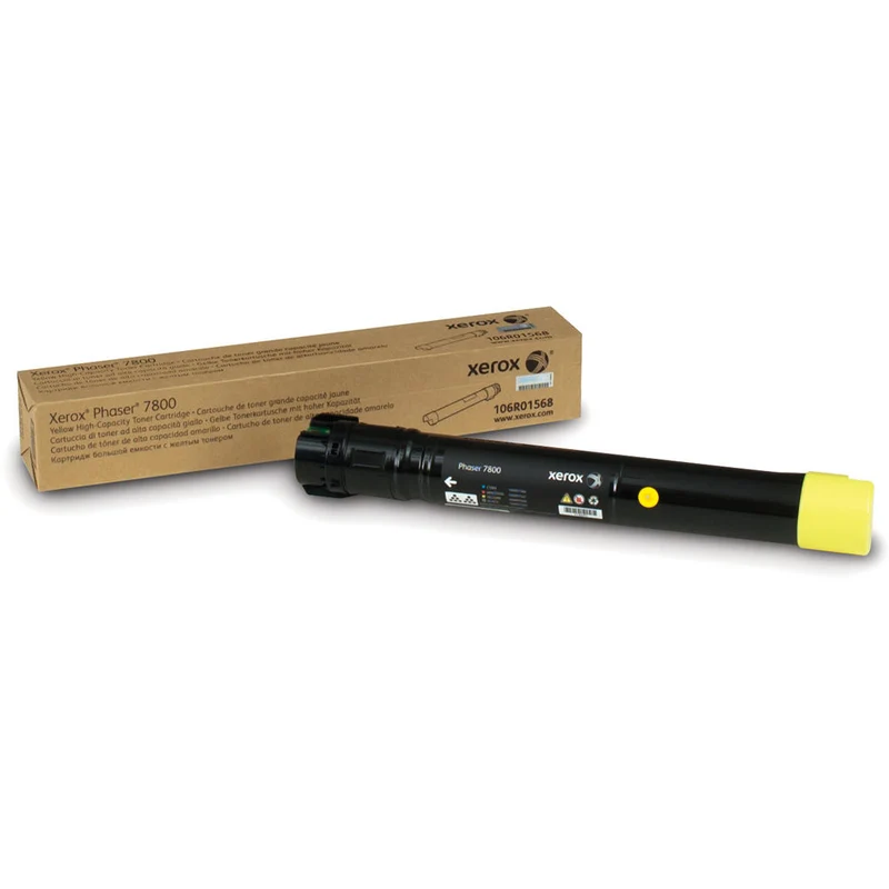 Xerox Phaser 7800 High Yield Yellow Toner Cartridge