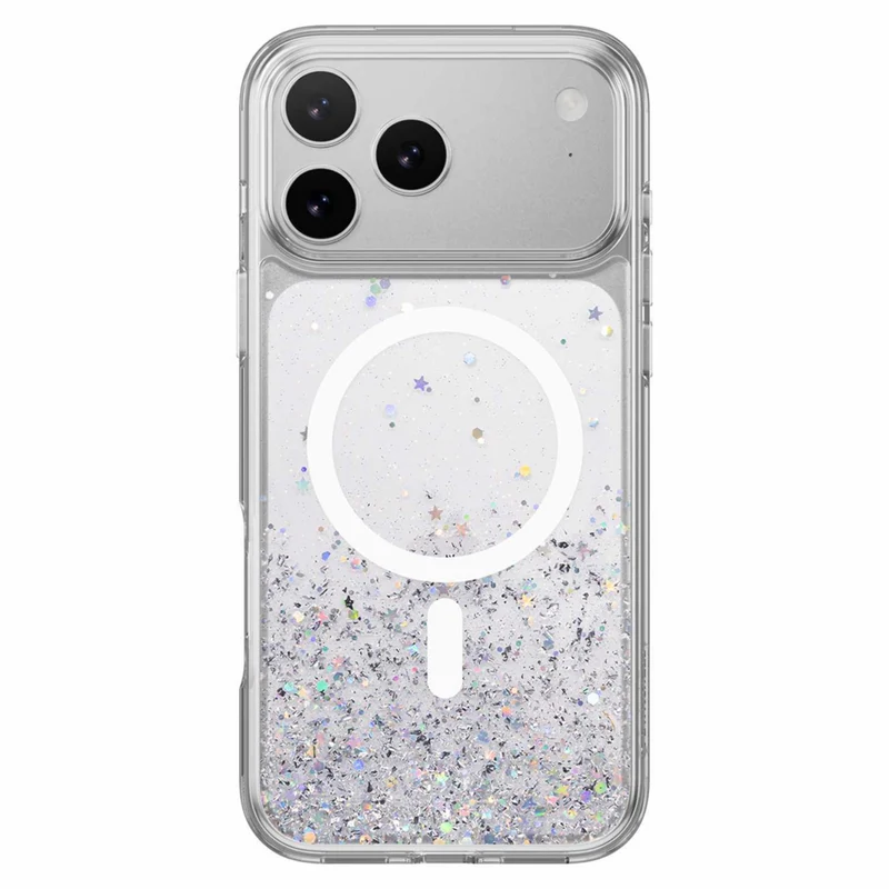 SwitchEasy Starfield 3D Compatible with MagSafe Case for iPhone 17 Pro Max - Transparent