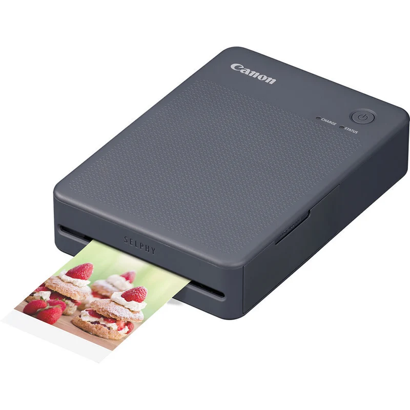 Canon SELPHY QX20 Compact Photo Printer - Dark Grey