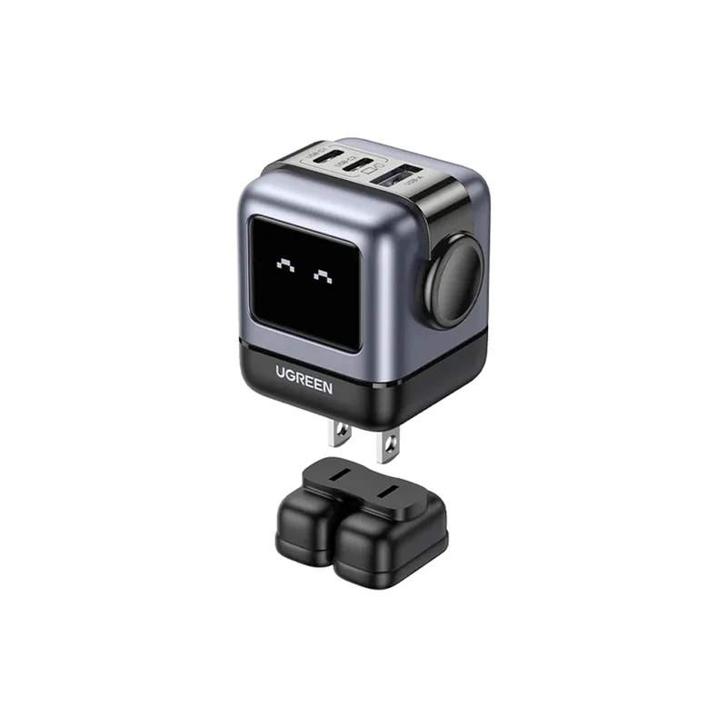 UGREEN Robot 65W GaN Fast Charger - 1x USB-A/2x USB-C