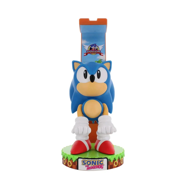 Exquisite Gaming SEGA: Sonic Cable Guy Deluxe Light Up Controller, Headphone & Phone Stand
