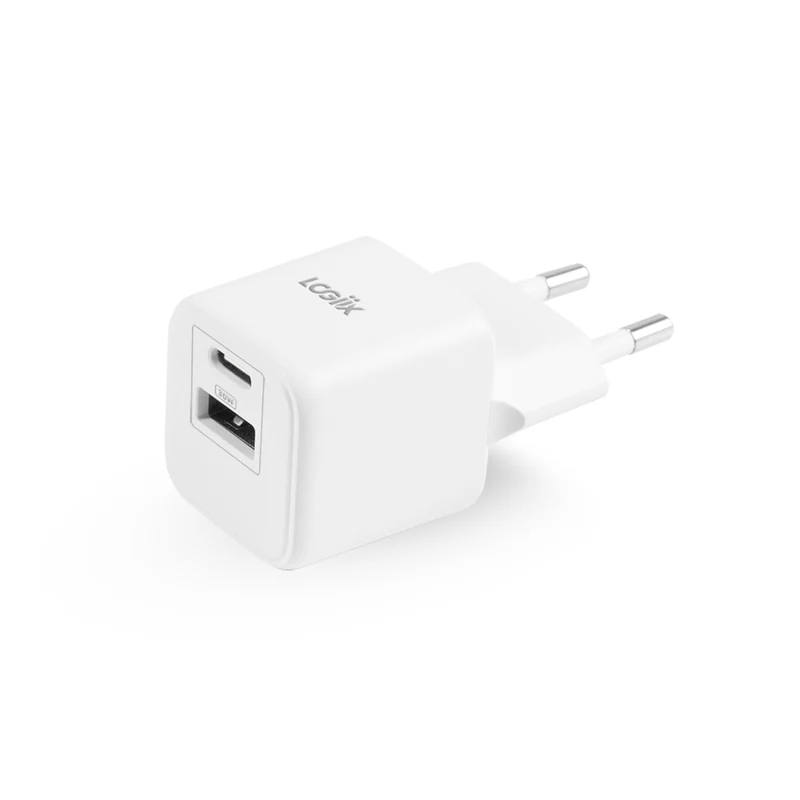 LOGiiX Power Cube Mini 30W Duo EU - White