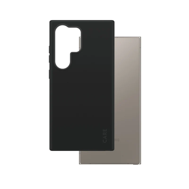 PanzerGlass - CARE Fashion avec QI Compatible Samsung Galaxy S25 Ultra - Noir