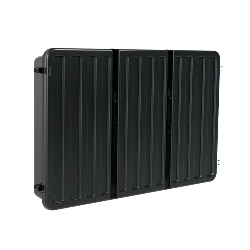 Storm Shell - Housse de protection rigide pour téléviseur d'extérieur avec support mural - 56" H x 65" L