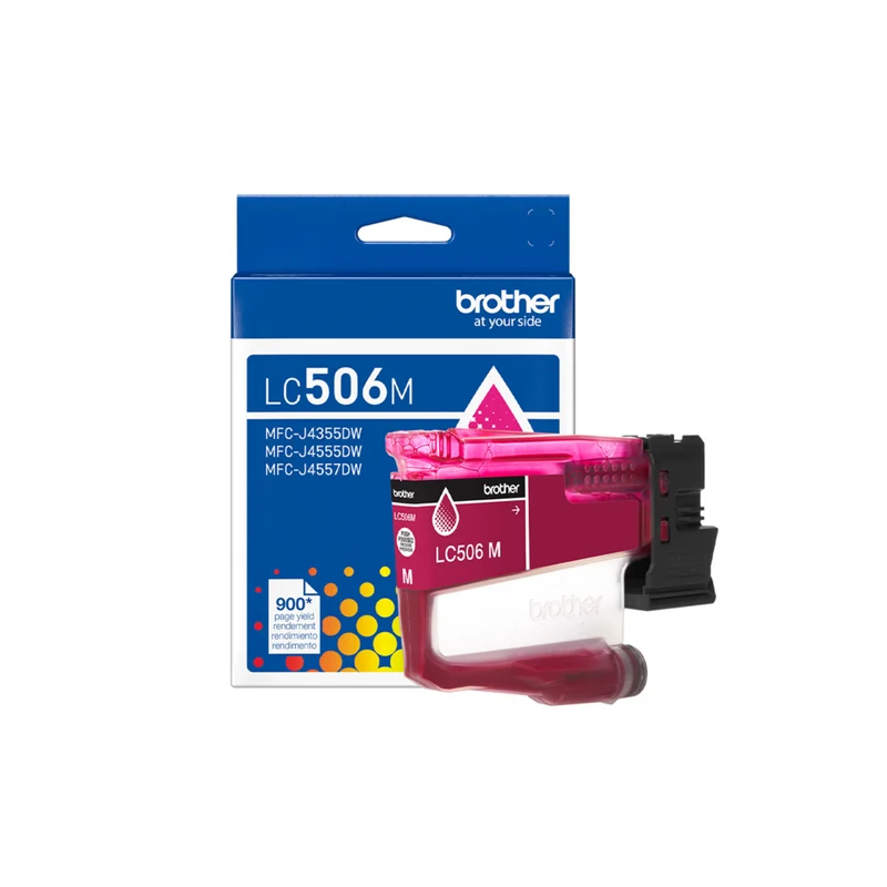 Brother - LC506MS Cartouche d’encre magenta authentique à rendement standard