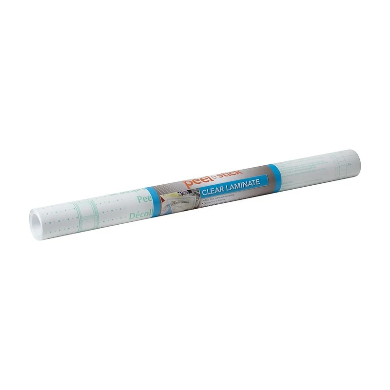 Duck - Rouleau de papier pour plastification - 18 po x 24 pi - incolore