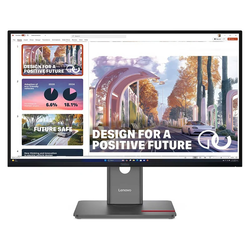 Lenovo ThinkVision 27" QHD IPS WLED 16:9 4ms 350 cd/m² 1500:1 Monitor - P27QD-40