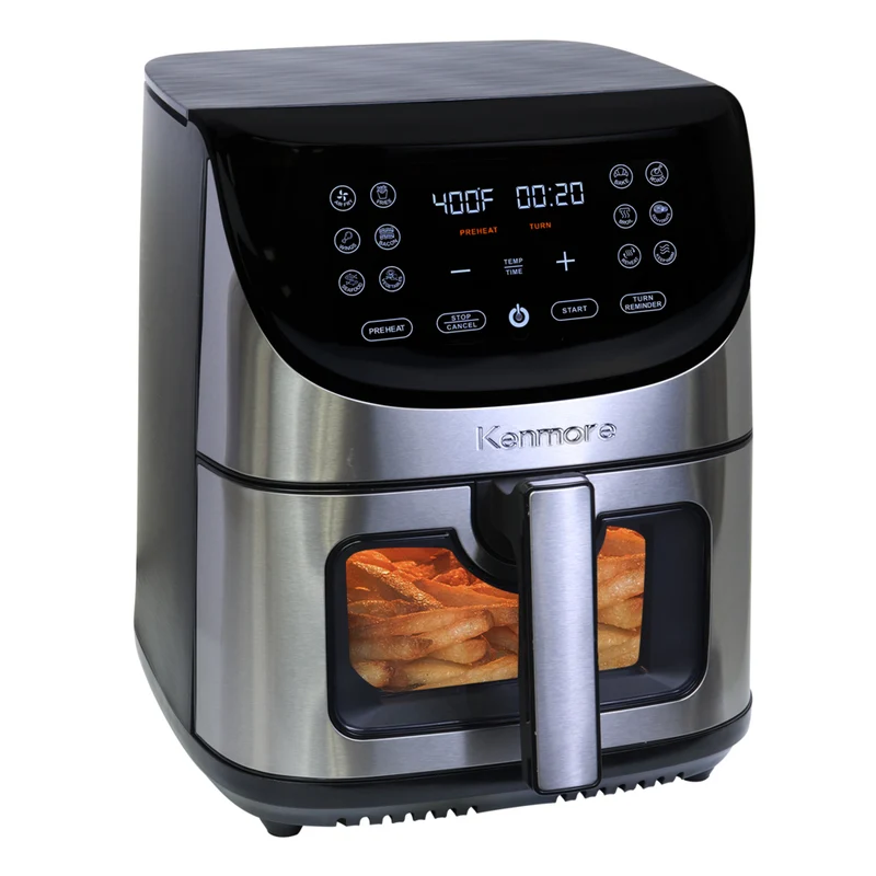 Kenmore 8 qt Air Fryer - Stainless Steel