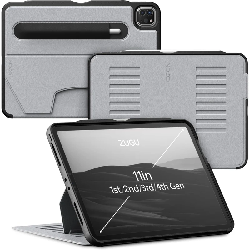Zugu Case for 11" iPad Pro 2020/2021/2022 - Limited Edition - Arctic Grey