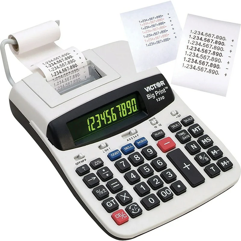 Victor 1310 Big Print Thermal Printing Calculator - 10-Digit