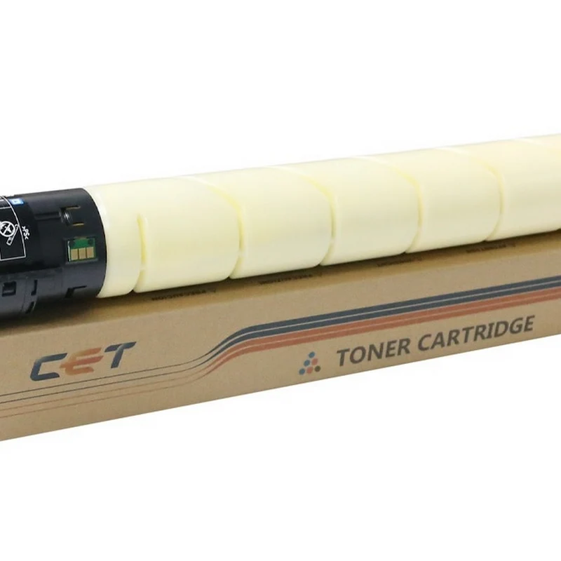 CET - Konica Minolta Bizhub C454/554/454e/554e TN-512Y Cartouche de toner - Rendement Standard - Jaune