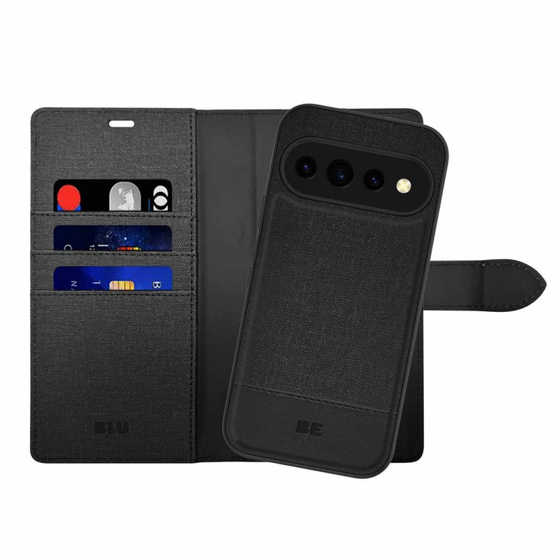 Blu Element - Étui Folio 2-en-1 pour Google Pixel 11 Pro - Noir