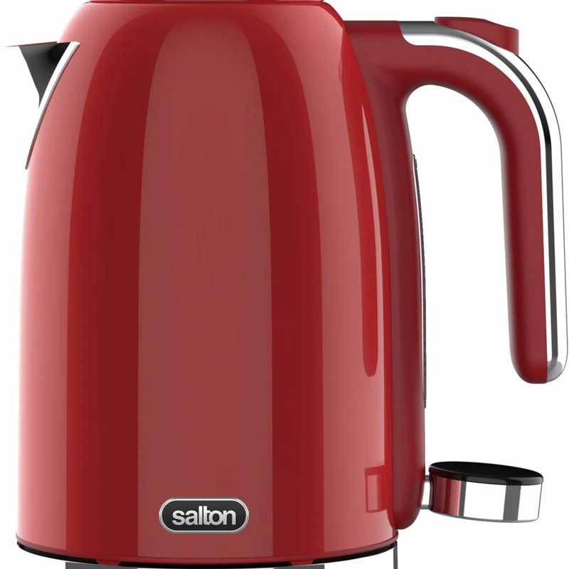 Salton NuRetro Digital 1.7 L Kettle - Space Cherry