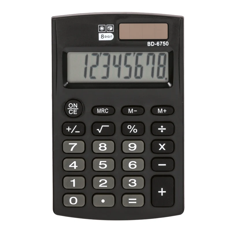 Baseline 8-Digital Handheld Calculator
