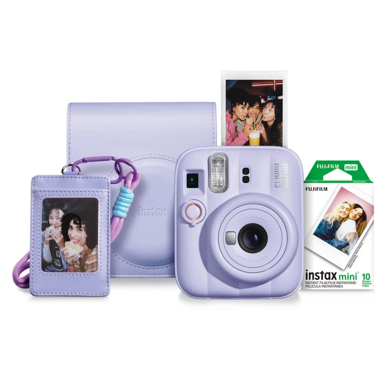 FUJIFILM instax mini 13 Instant Camera Bundle - Dreamy Purple