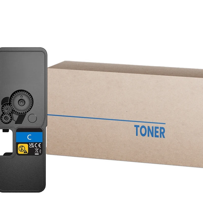 Premium Tone Kyocera TK-5442C (TK5442C) Alternative Toner Cartridge - High Yield - Cyan