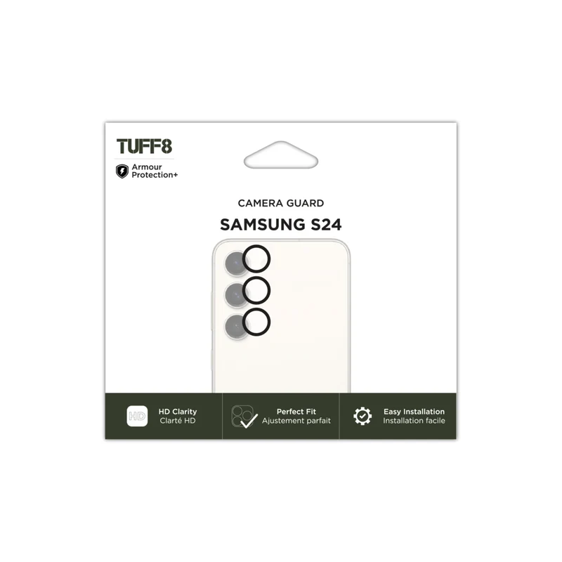 TUFF8 - Protection de caméra - Samsung S24