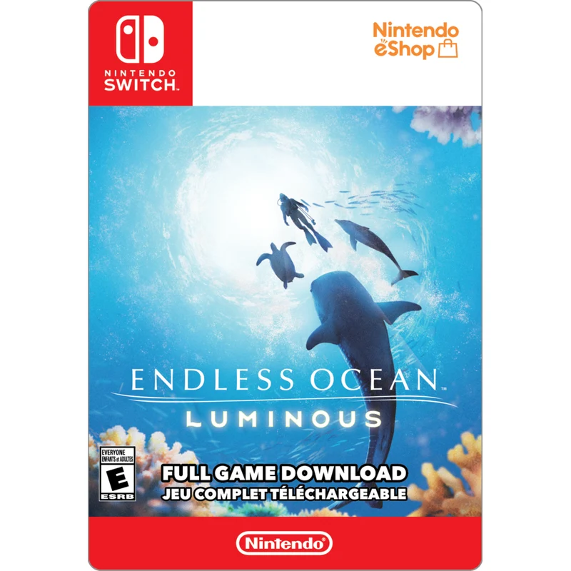 Endless Ocean Luminous pour Nintendo Switch [Code Electronique]