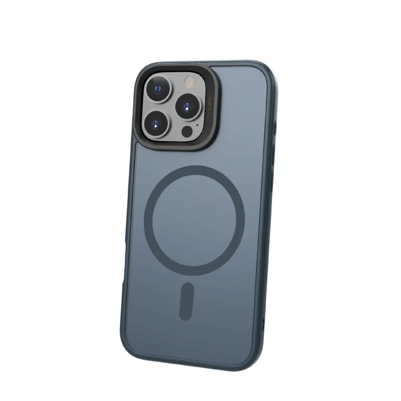 TUFF8 iPhone 16 Pro GlideGuard Mag Rugged Case - Midnight Blue