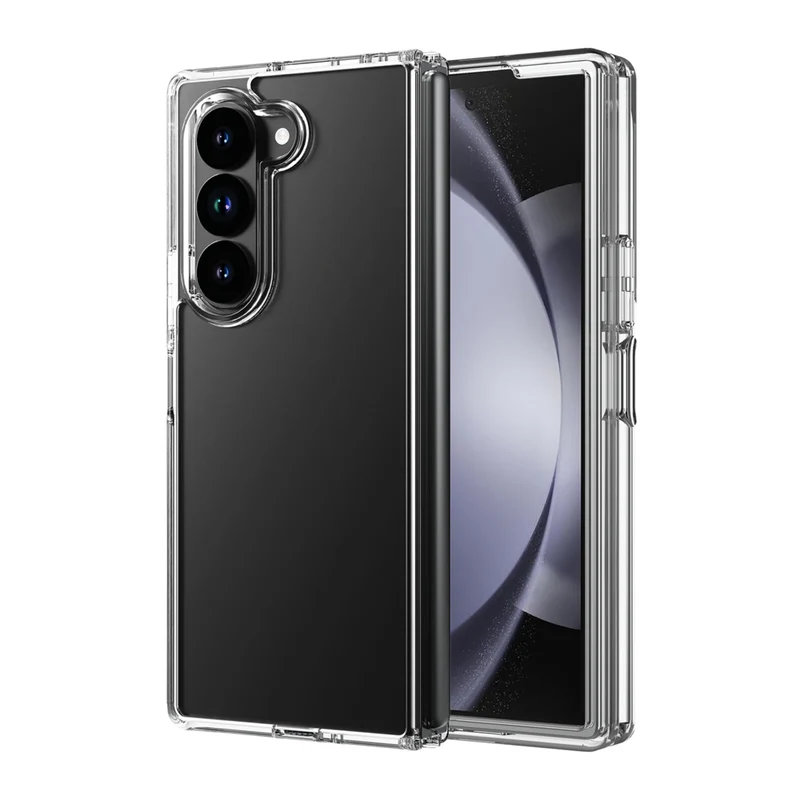 AXS - ULTRA CLEAR étui testé contre les chutes pour Samsung Galaxy Z Fold 6 - Transparent