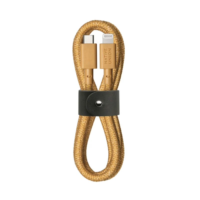 Native Union Belt USB-C to Lightning 1.2m Cable - Kraft