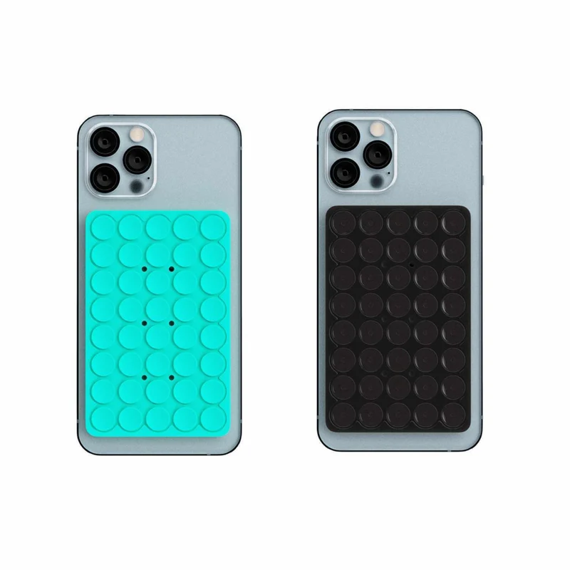 Blu Element PhoneSquid Grip - Black & Aqua Blue