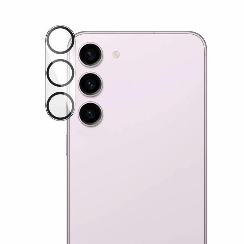 PanzerGlass - Protecteur d'objectif d'appareil photo pour Samsung Galaxy S24 Plus - Noir