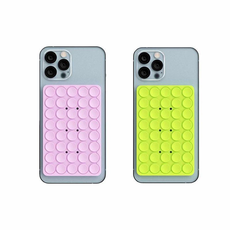 Blu Element PhoneSquid Grip - Lavender & Lime Green - 2 Pack
