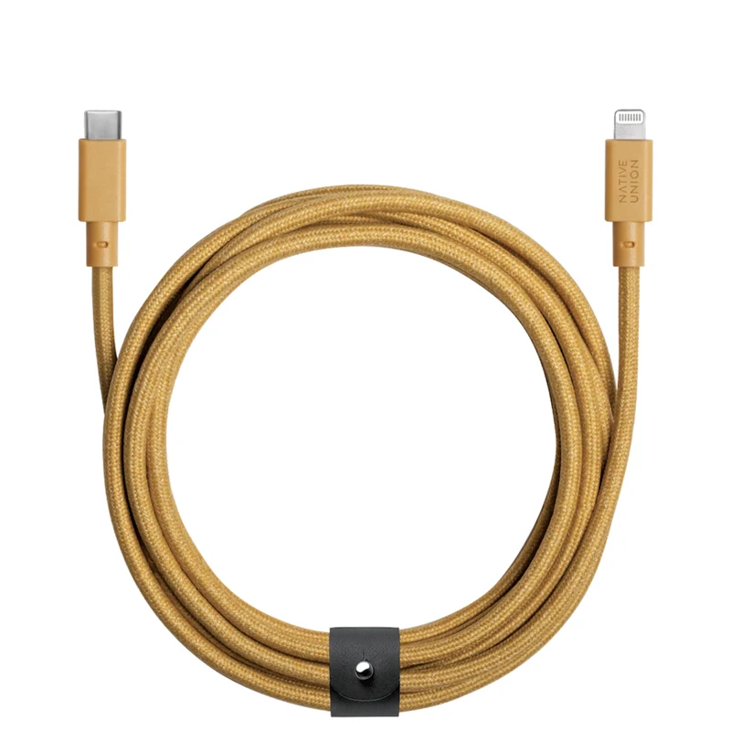 Native Union - Belt XL USB-C to Lightning 3m Cable - Kraft