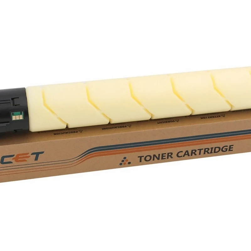 CET Konica Minolta Bizhub C458/658/Develop ineo +458/+658/Olivetti d-Color MF-454/654 TN-514Y/B1209 Toner Cartridge - Standard Yield - Yellow