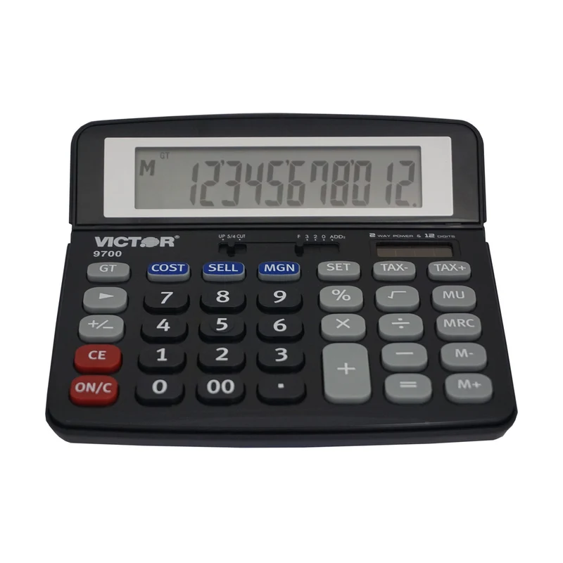 Victor 9700 12-Digit Desktop Business Calculator