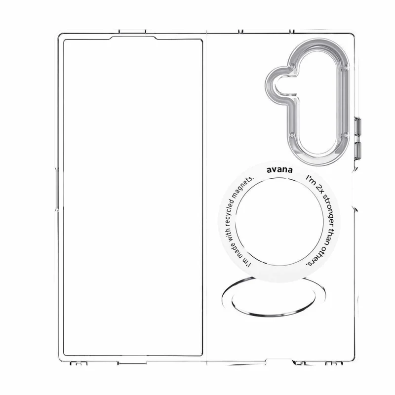 Avana Tootsie Stand Case with Magnets - Galaxy Z Fold 8 Ultra - Ice