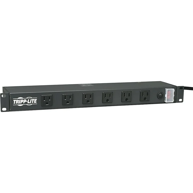 Tripp Lite RS1215RA 12-Outlet Rackmount Power Strip 15' Cord Black