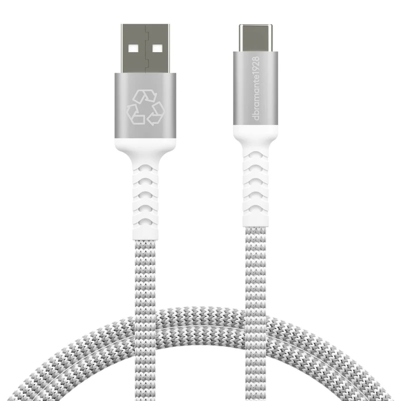 Dbramante1928 Re-Charge USB-A to USB-C Braided Cable - 4'