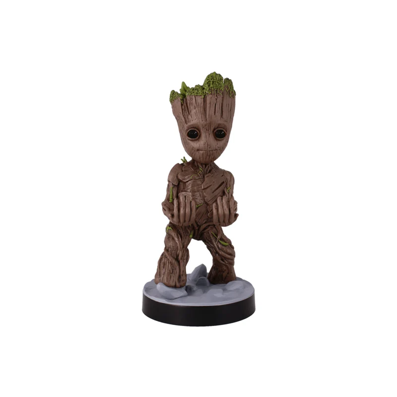 Exquisite Gaming - Guardians of the Galaxy: Toddler Groot Cable Guy support de contrôleur et téléphone