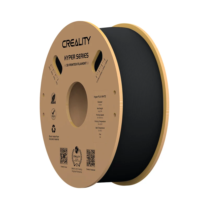 Creality HypeRPLA 3D Printing Filament - 1 kg - Black