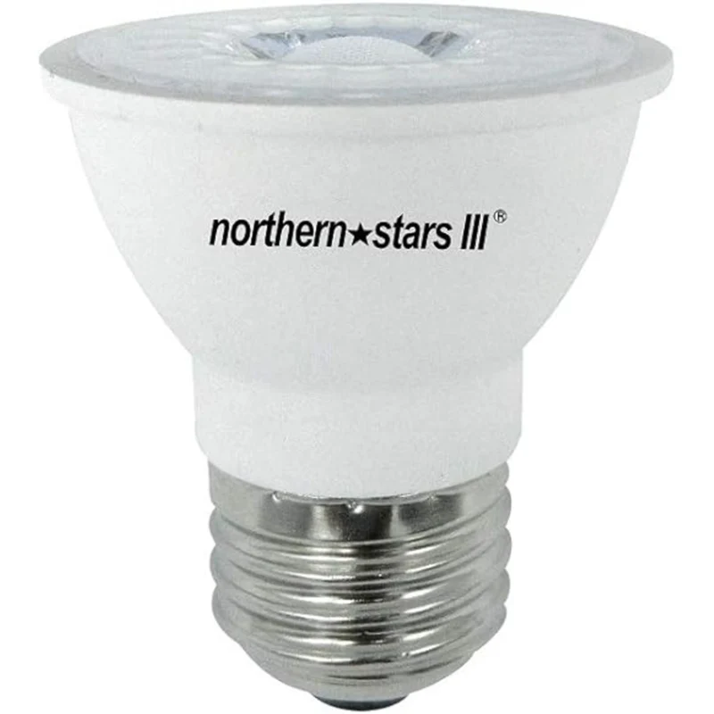 Northern Stars LED Light Bulb LE-7HR16/840 4000K 120V 7W E26 500 LM to 50W - 10 Pack