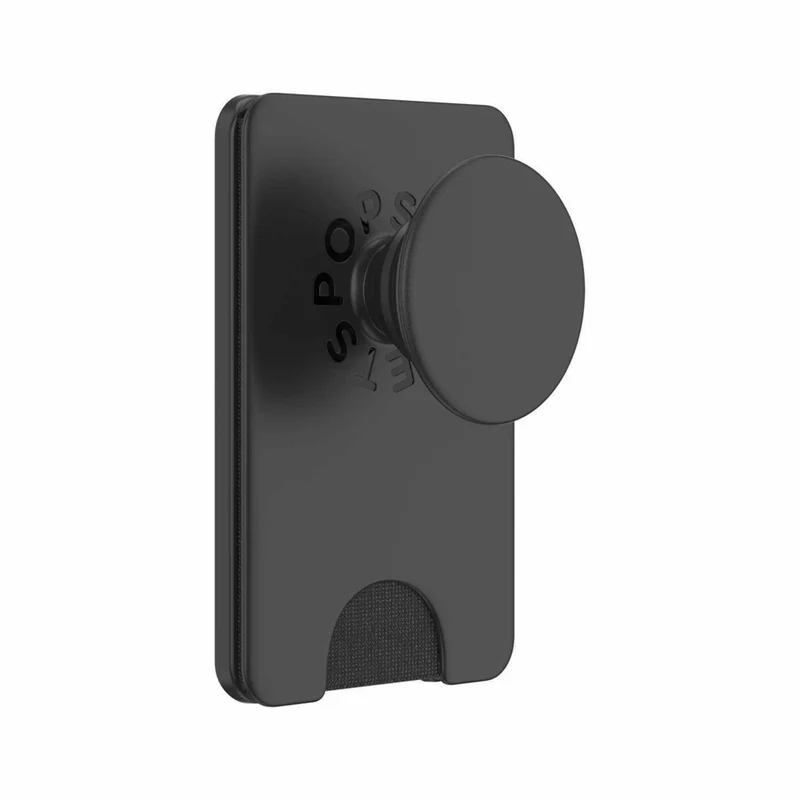 PopSockets - PopWallet+ pour MagSafe avec Anneau Adaptateur Magnétique - Noir