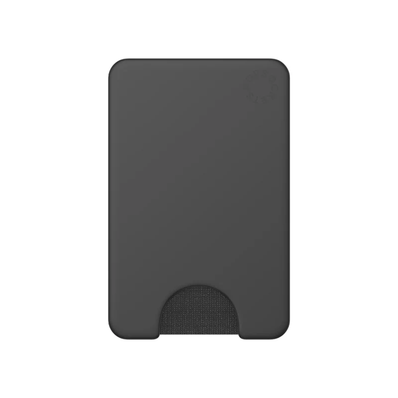 PopSockets - PopWallet pour MagSafe Rond avec Anneau D'adaptation - Noir