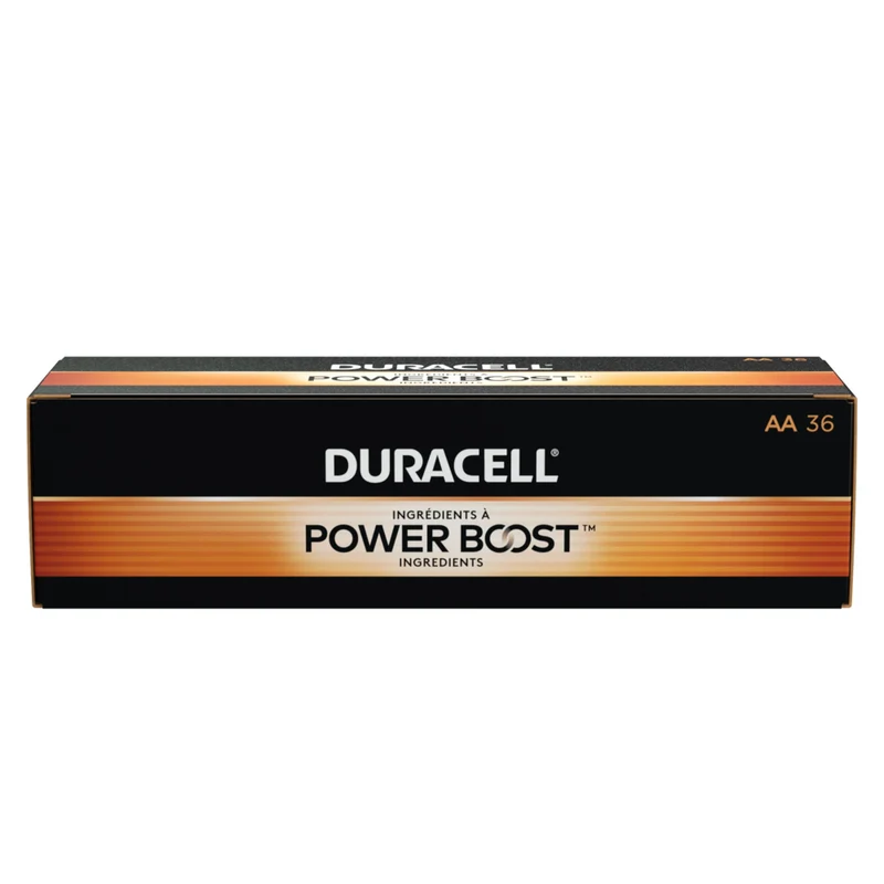 Duracell - Coppertop Piles Alcalines AA - paquet de 36