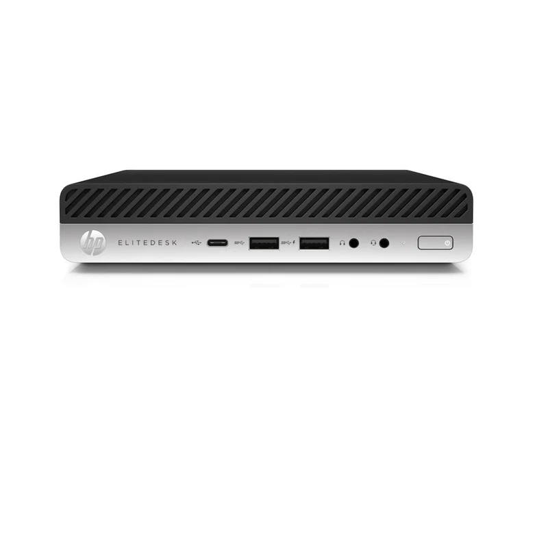 HP EliteDesk 800 G4 Mini Refurbished Desktop Computer - Intel Core i5-8500T - 2.1GHz Processor - 16GB RAM - 512GB SSD - Windows 10 Pro