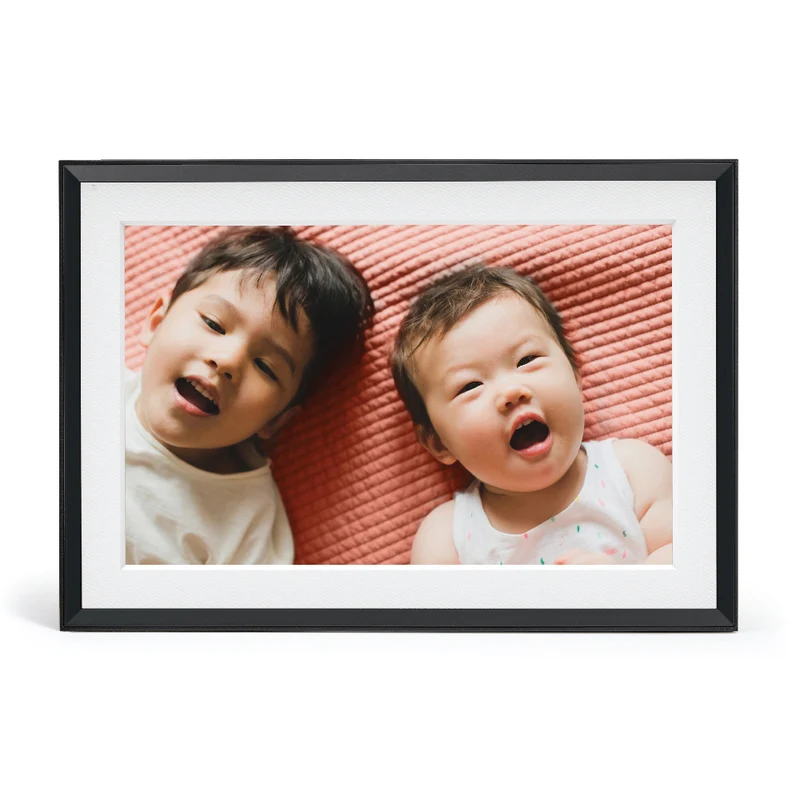 Aura Carver Mat Digital Photo Frame - Gravel