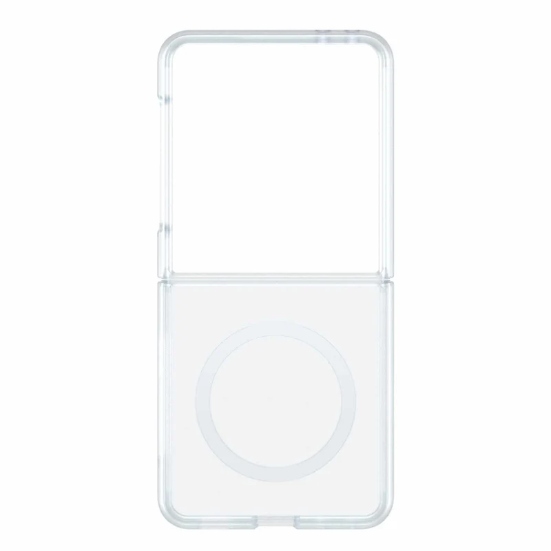 OtterBox Thin Flex Case with Magnets - Galaxy Z Flip 8 - Clear with Blue Tint