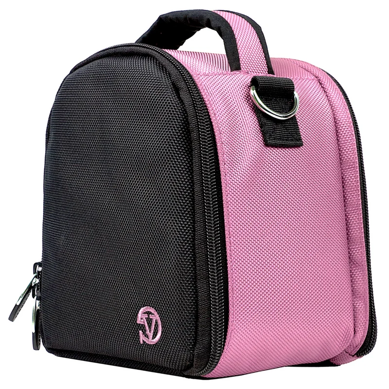 Vangoddy Padded Camera Shoulder Bag - Light Pink