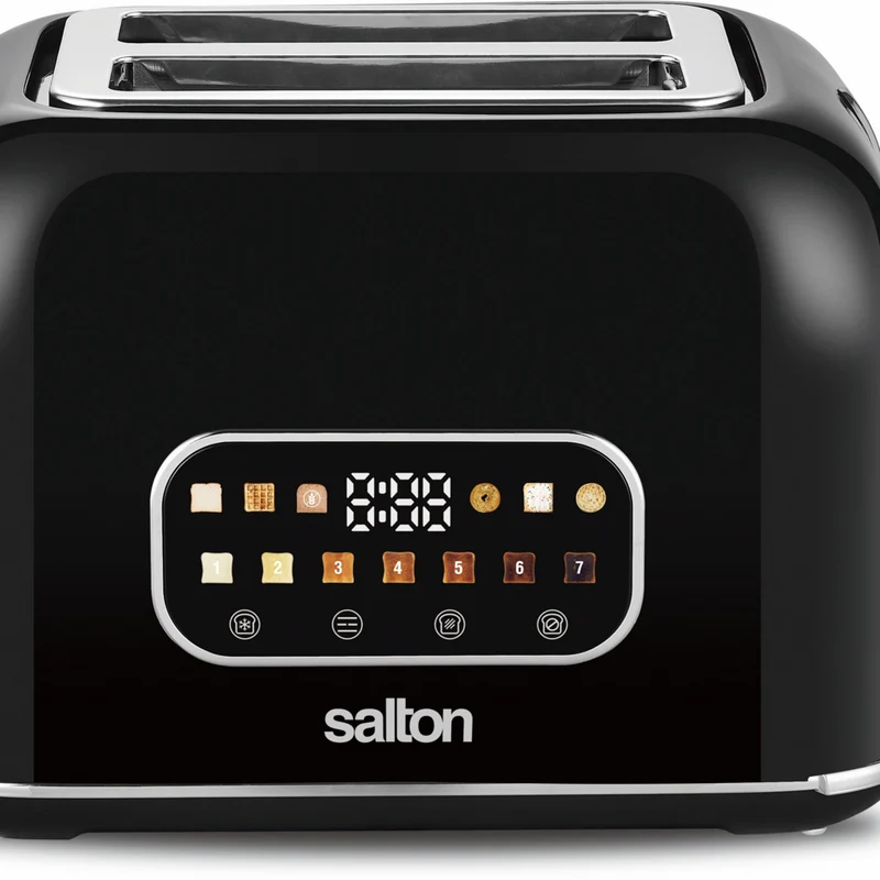 Salton Digital 2 Slice Toaster - Black