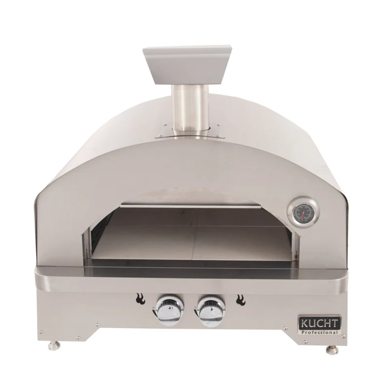 Kucht Napoli Outdoor Portable Propane Pizza Oven - Stainless Steel