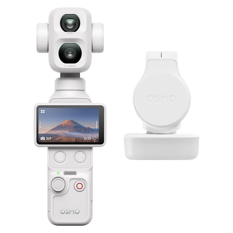 DJI Osmo Pocket 4P Standard Combo - Pearl White