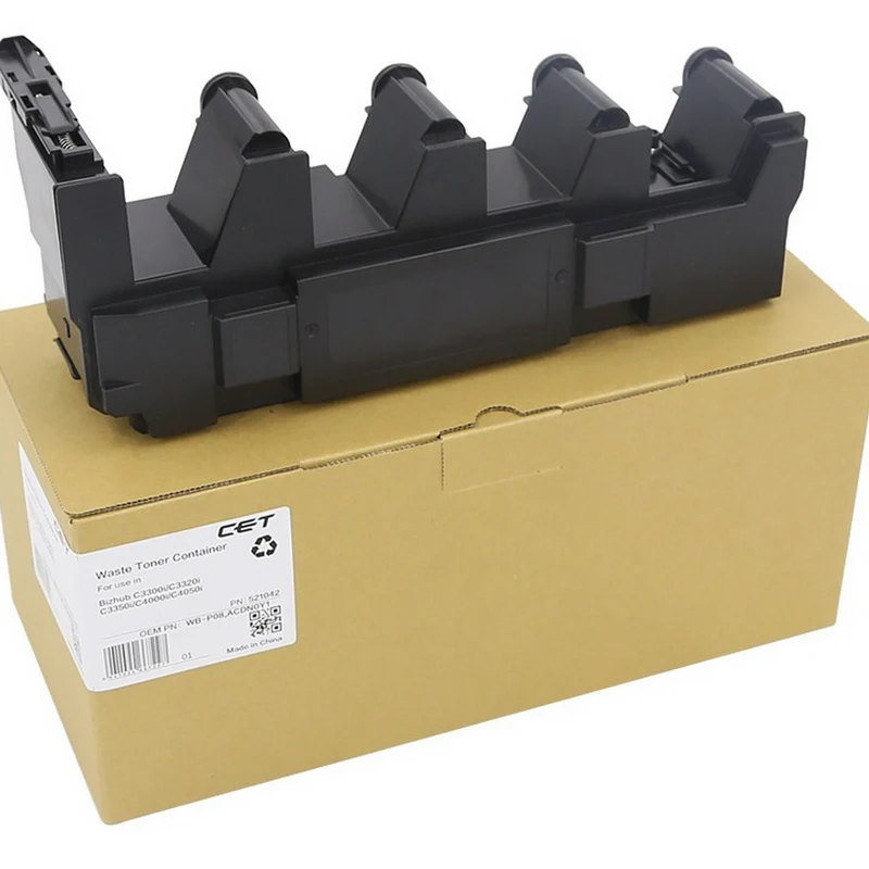 CET - Konica Minolta Bizhub C3300i/C3320i/C3350i/C4000i/C4050i Waste Toner Container - Rendement Standard - Noir