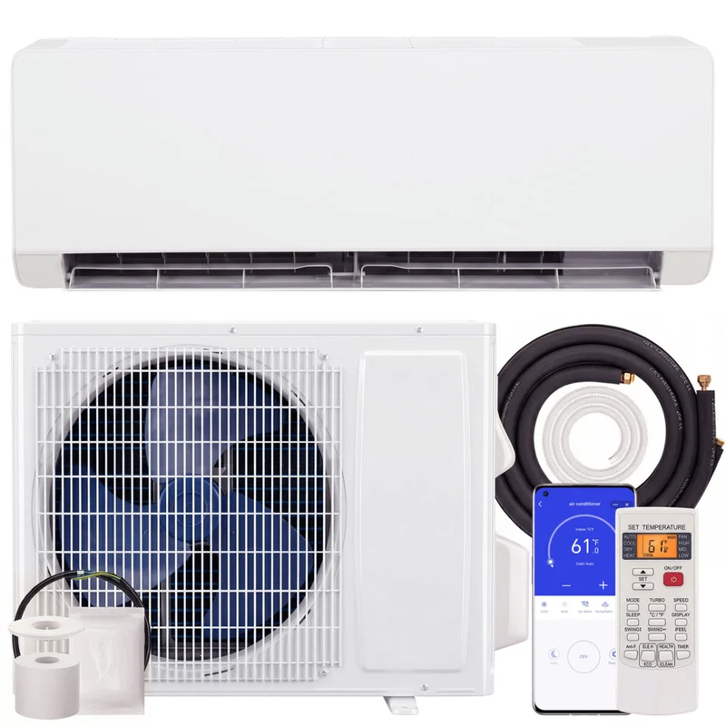 HOMCOM 23000 BTU Wifi Enabled Mini Split Air Conditioner - White