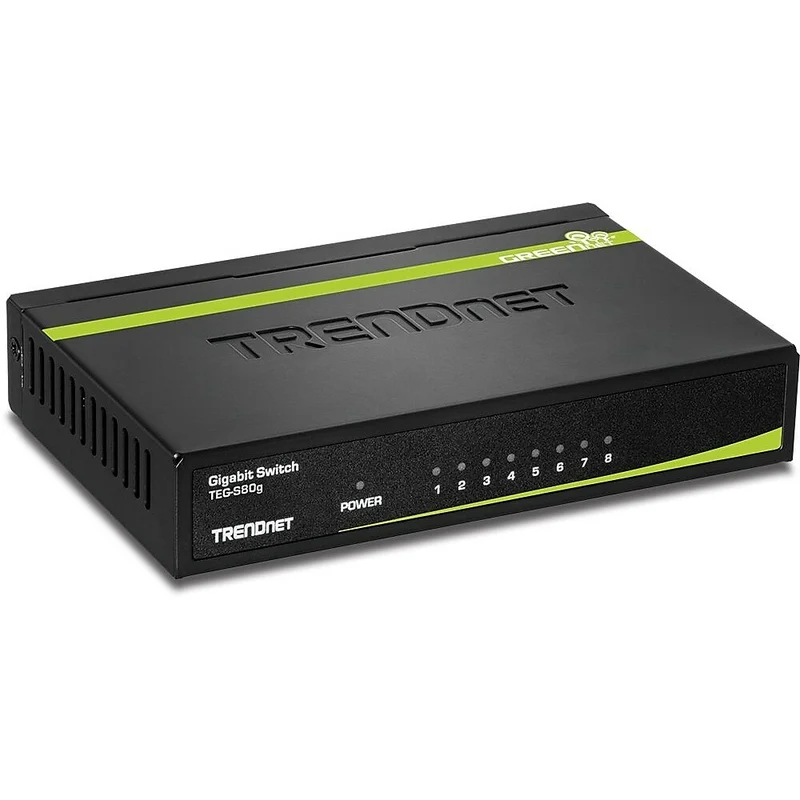 TRENDnet – Commutateur Greennet, Gigabit à 8 ports (TEG-S80G)